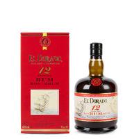 el dorado 12 year old premium dark rum single bottle