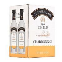 El Emperador Chardonnay White Wine 6 x 25cl
