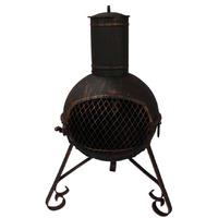 El Fuego Lexie Chimenea in Brown