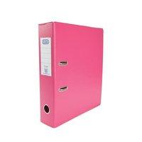 Elba Lever Arch File PVC 70mm Spine A4 Pink Ref 100082461 [Pack 10]