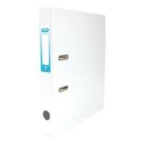 Elba Mini Lever Arch File PVC 50mm Spine A4 White Ref 100082434 [Pack 10]