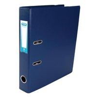 Elba Mini Lever Arch File PVC 50mm Spine A4 Blue Ref 100080907 [Pack 10]
