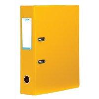 elba lever arch file pvc 70mm spine a4 yellow ref 100080901 pack 10