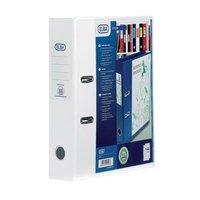 elba lever arch file with clear pvc cover 70mm spine a4 white ref 1000 ...