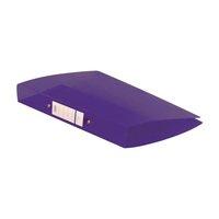 Elba Snap Ring Binder Polypropylene 2 O-Ring A4 25mm Purple (10 Pack)