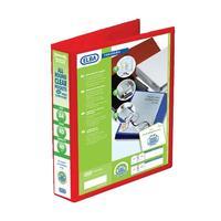 Elba Panorama (A4) Presentation Ring Binder PVC 4 D-Ring A4 40mm Capacity Red (1 x Pack of 6 Ring Binders)