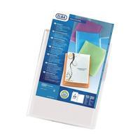 Elba Polyvision Display Book Polypropylene 20 Clear Pockets A4 Clear Ref 100206088