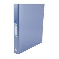 Elba Classy (A4) Ring Binder 2 O-Ring 25mm Laminated Gloss Finish Metallic (Blue) Single