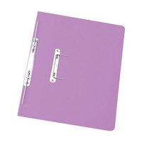 Elba Boston Spiral Transfer Spring File 275gsm Foolscap Lilac (Pack of 25)