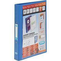 Elba Vision (A4) 2 O-Ring 25mm PVC Presentation Ring Binder (Sky Blue) with Clear Front Pocket (1 x Pack of 10 Binders)