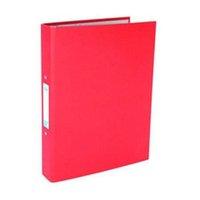 Elba (A4) Ring Binder Paper On-Board 2 O-Ring 25mm Red (Single)