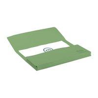 elba bright document wallet 285 gsm manilla foolscap green pack of 25  ...