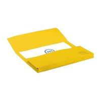 Elba Bright Document Wallet 285 gsm Manilla Foolscap Yellow (Pack of 25) + 3 for 2