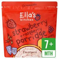 Ellas Kitchen Strawberry and Raspberry Porridge