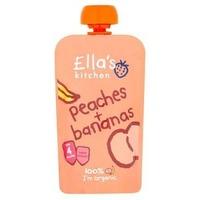 Ella\'s Kitchen Organic Peaches & Bananas 4m+ 120g