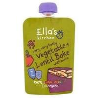 Ella\'s Kitchen Organic Vegetable & Lentil Bake 7m+ 130g
