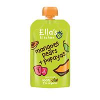 Ella\'s Kitchen Stage 1 - Mangoes Pears + Papayas