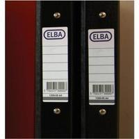 Elba A4 Ring Binder Heavyweight PVC 2 O-Ring Size 25mm Black Pack of