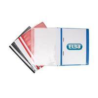 Elba Quotation A4 PVC Folders 160-Sheets Assorted Pack of 25 400055040