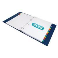 Elba A4 Extra Wide Strongline Reinforced Multi-Coloured Dividers