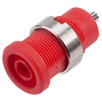 Electro PJP 3270-C-R Red 4mm Safety Socket 3270 Series