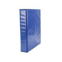 Elba A5 Presentation Ring Binder PVC 2 D-Ring 25mm Capacity A5 Blue