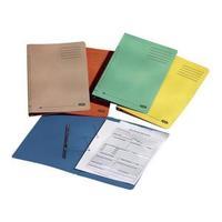 Elba Ashley Foolscap Flat Bar Files Mediumweight 285gsm 200-Sheets