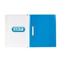 Elba Quotation A4 PVC Folders 160-Sheets Blue Pack of 25 400055037