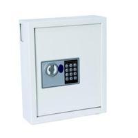 Electronic Key Safe White Holds up to 60 Keys 138415