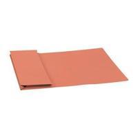 Elite Document Wallet Full Flap 315gsm Capacity 35mm Foolscap Orange