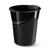 elite bin polypropylene 16 litres w300xd363xh323mm black 580267