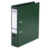 Elba A4 Lever Arch File PVC 70mm Spine Green Pack of 10 100202174