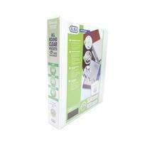 Elba Presentation A4 Ring Binder PVC 2 D-Ring 40mm Capacity White Pack