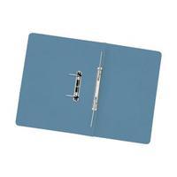 Elite Transfer Spring File 315gsm Capacity 38mm Foolscap Blue Pack 50