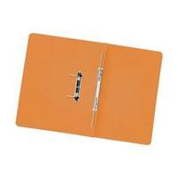 Elite Transfer Spring File 315gsm Capacity 38mm Foolscap Orange Pack