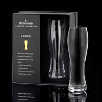 elegance pilsner glass set of 2