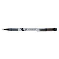 Elite Rollerball Pen Liquid Fine 0.7mm Tip 0.5mm Line Black Pack 12