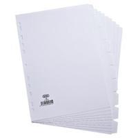 Elba A4 10 Part 160gsm White Dividers 100204881