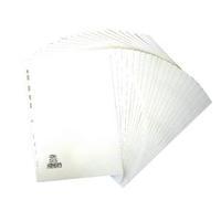 Elba A4 20 Part 160gsm White Dividers 400007500