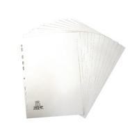 Elba A4 12 Part 160gsm White Dividers 400007502