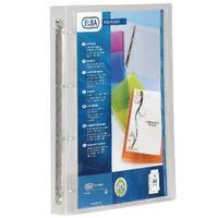 Elba Polyvision A4 Clear Presentation Ring Binder Pack of 12 100081049