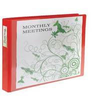 Elba Vision A3 4D-Ring Binder 30mm Oblong Red 100080866