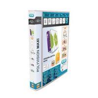 Elba Polyvision A3 Maxi Portrait Clear 25mm 4 D-Ring Presentation