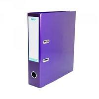 elba classy lever arch a4 file 70mm metallic purple buy 2 get 1 free