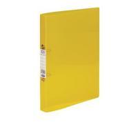 Elba Snap Polypropylene A4 Ring Binder Yellow Pack of 10 400001908