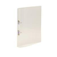 elba snap polypropylene a4 ring binder clear pack of 10 400001909