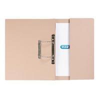 Elba Strongline Foolscap Buff Spring Pocket File Pack of 25 100090145