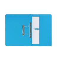 Elba Strongline Foolscap Blue Spring Pocket File Pack of 25 100090146