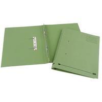 elba spirosort foolscap green spring files pack of 25 100090160