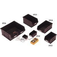 Electro Conductive Storage Bins 132h x 150w x 240d - Pack of 10